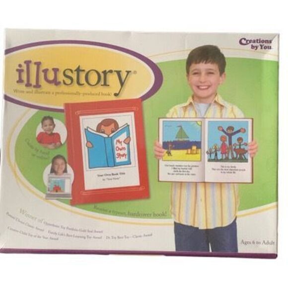 NEW Creations by You Kids Craft Kit Illustory Create Your Own Book Sealed - Picture 1 of 3